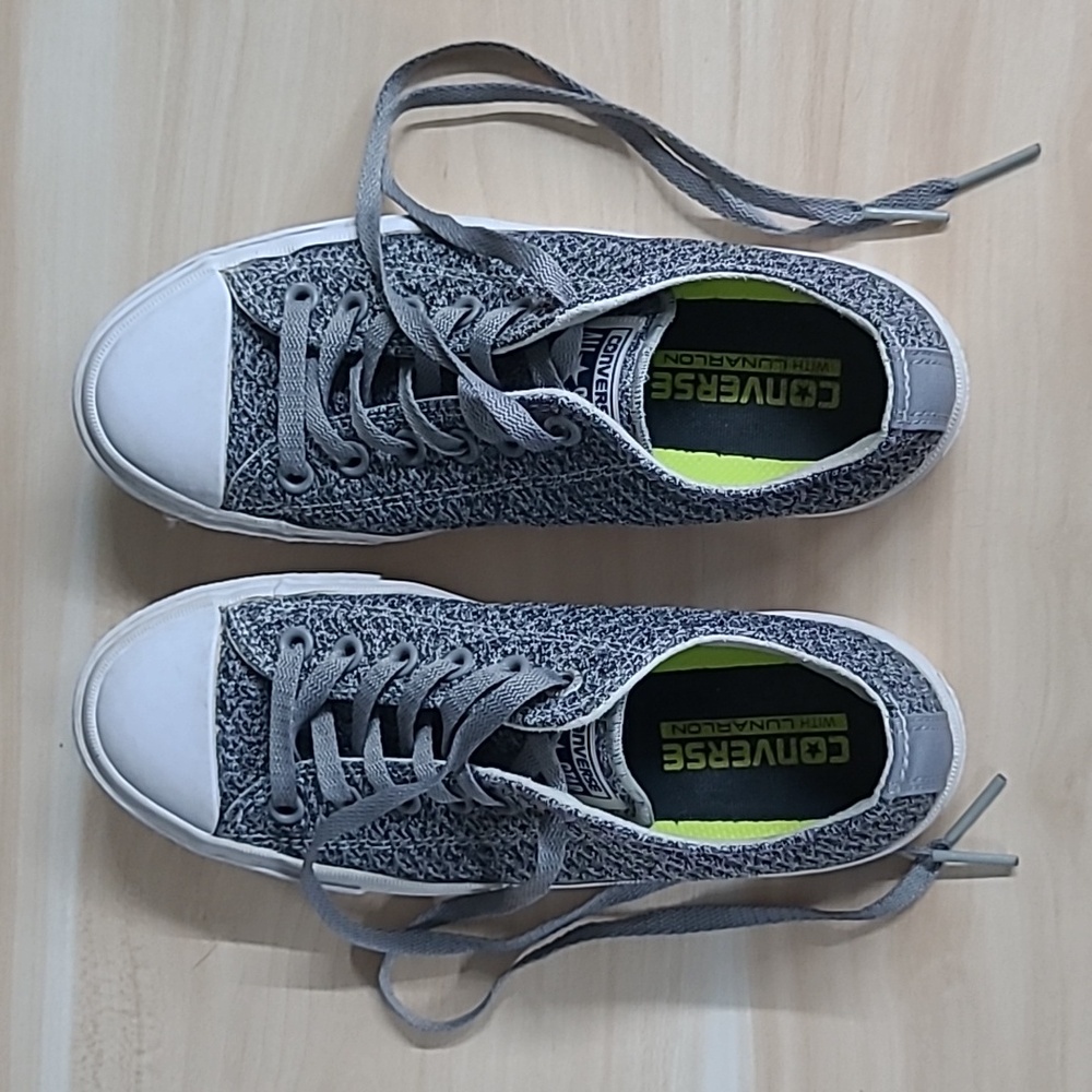 Converse Chuck Taylor All Star II Ox Spacer Mesh  Unisex Size M6/W8 Gray - Picture 4 of 9